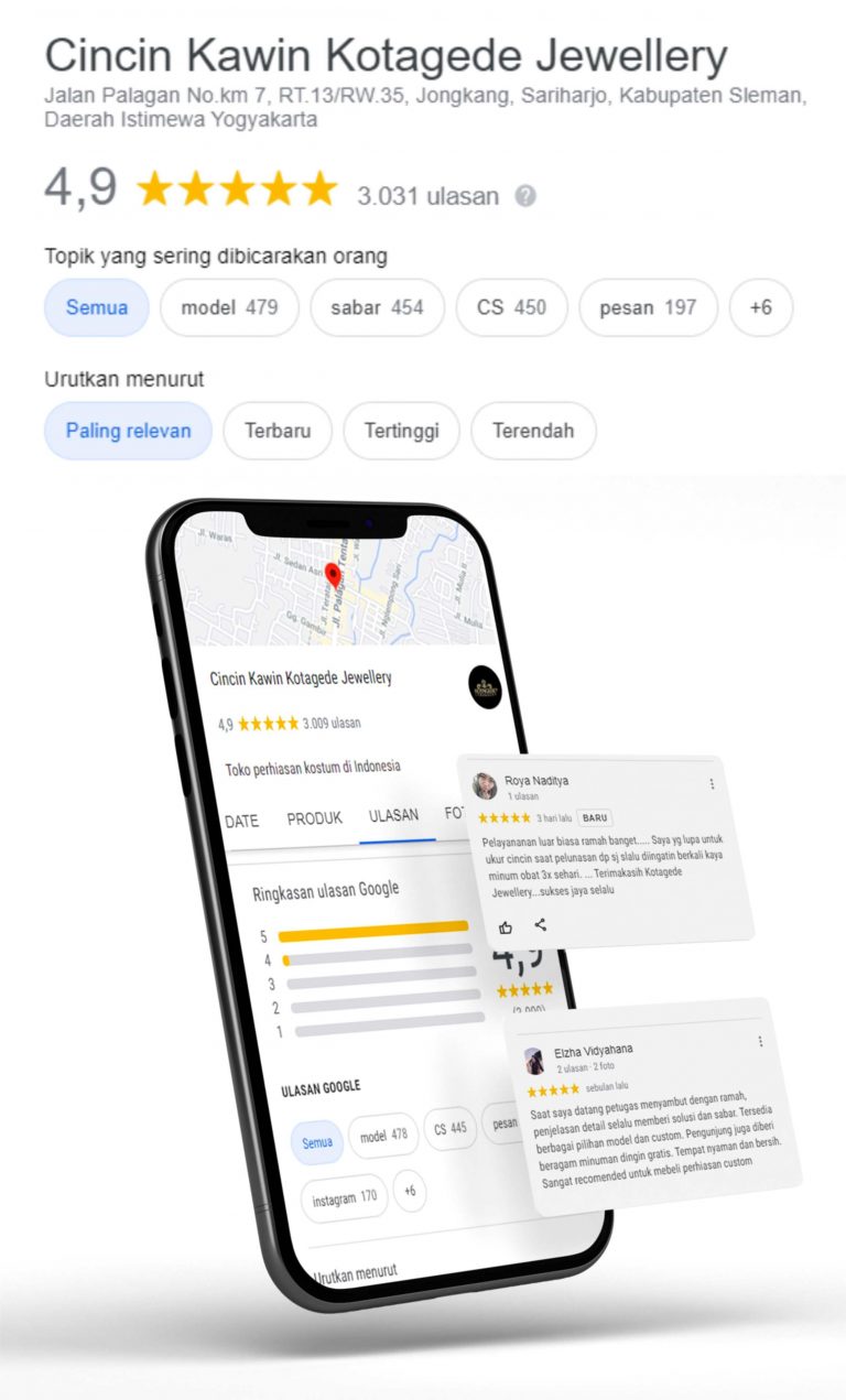 Testimoni Customer Kotagede Jewellery